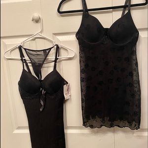 Sold
2 NEW LADIES BLACK SHEER SEXY LINGERIE SET’S